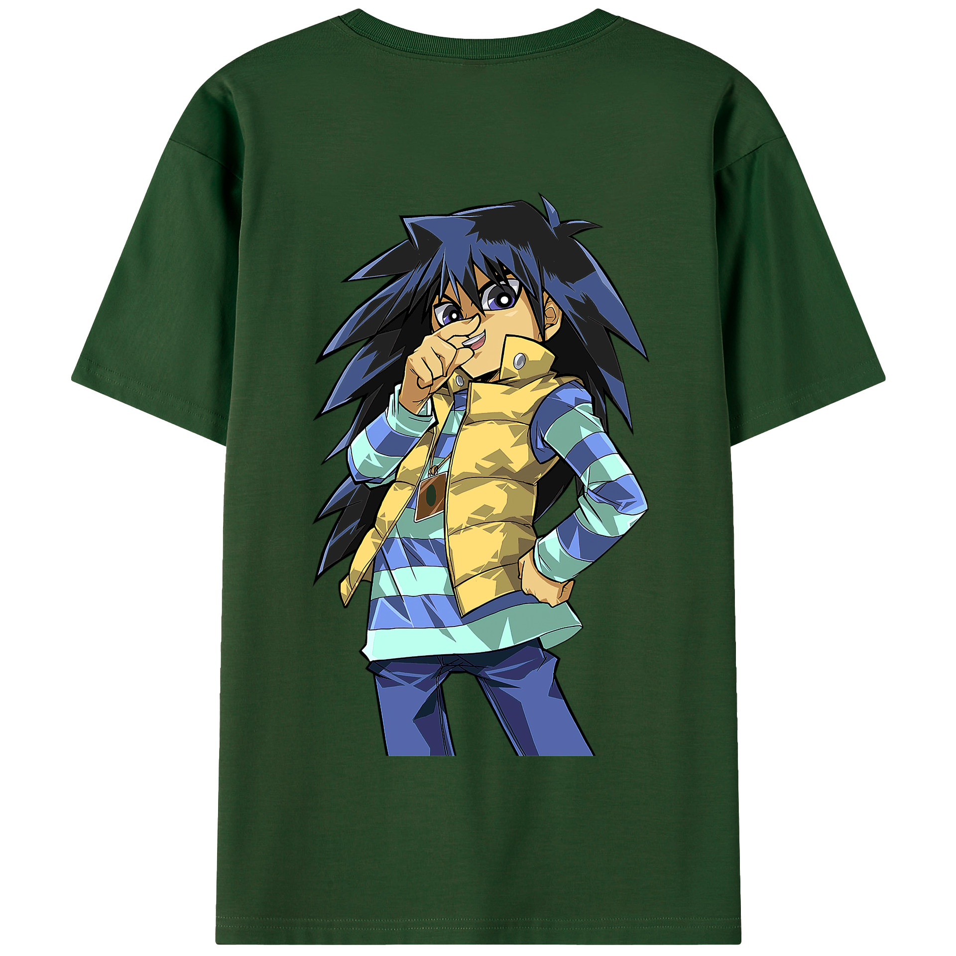 遊☆戯☆王 Yu-Gi-Oh! 綿100％半袖Tシャツ（背面プリント）